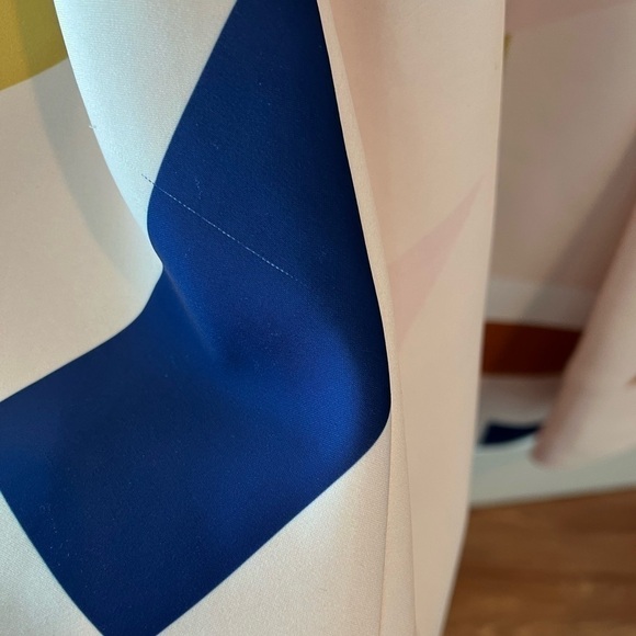 C/MEO Collective Vibrant Strapless Hi-Low Midi Dress In Color Block Dress Size S - Picture 8 of 16